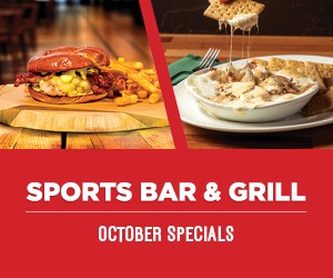 Sports Bar & Grill October Specials